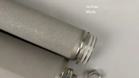 製薬産業用チタンロッドフィルター