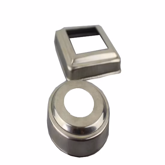 OEM は回転部品を形成する曲げ深絞り 304 を押すアルミニウム ステンレス鋼板金をカスタマイズしました